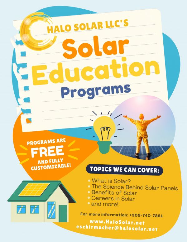 partner with Halo Solar as they team up with school to create solar education programs
