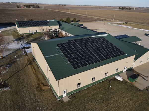 Countryside School Solar Installation for solar energy benefits and sustainability