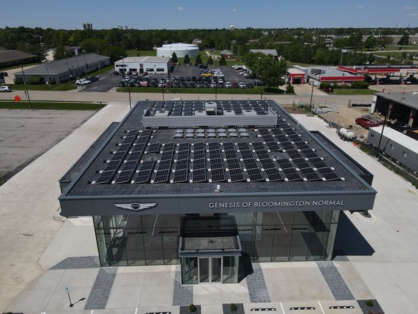 O'Brien Genesis Car Dealership Commercial Solar Project Case Study
