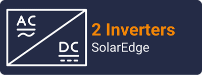 2 inverters SolarEdge