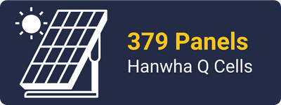 379 Panels Hanwha Q Cells