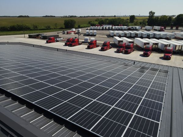 Commercial Solar Energy Case Study in Hudson, IL  by Halo Solar