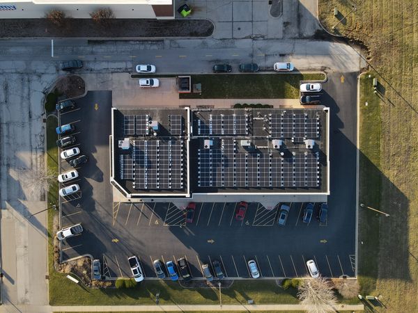 Commercial Solar Installation by Halo Solar in Peoria, IL
