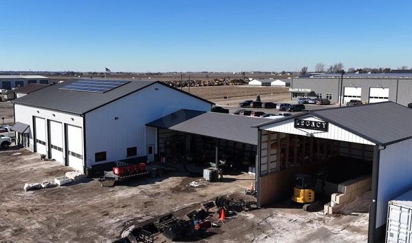 Small Commercial Solar Panel Installation in Goodfield, IL on Legacy Outdoor by Halo Solar